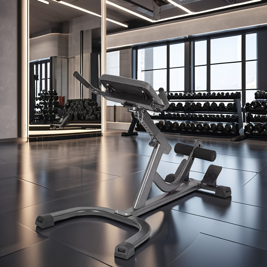 Steel Roman Chair Adjustable L - Home Gym Hamstring Exercises reseña y precio