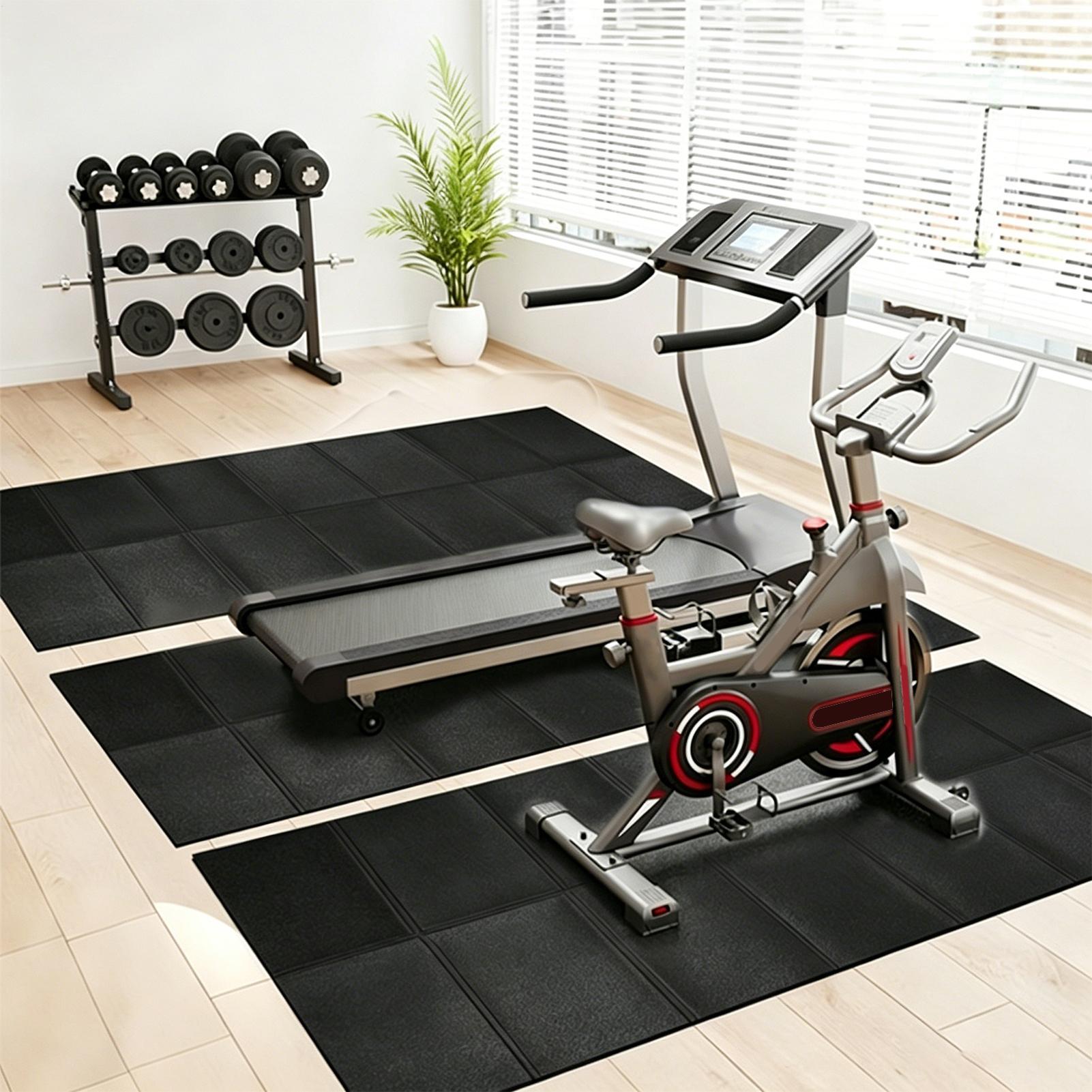 Treadmill Pad Heavy Duty Water - Home Gym Yoga Mat reseña y precio