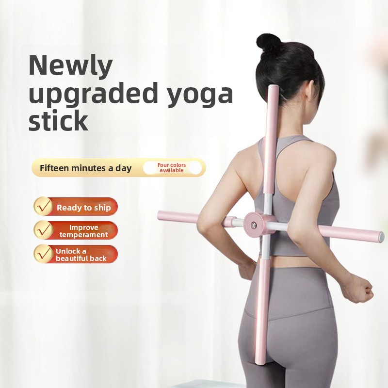 Back Stretcher Yoga Stick, Pos - Home Gym Portable reseña y precio