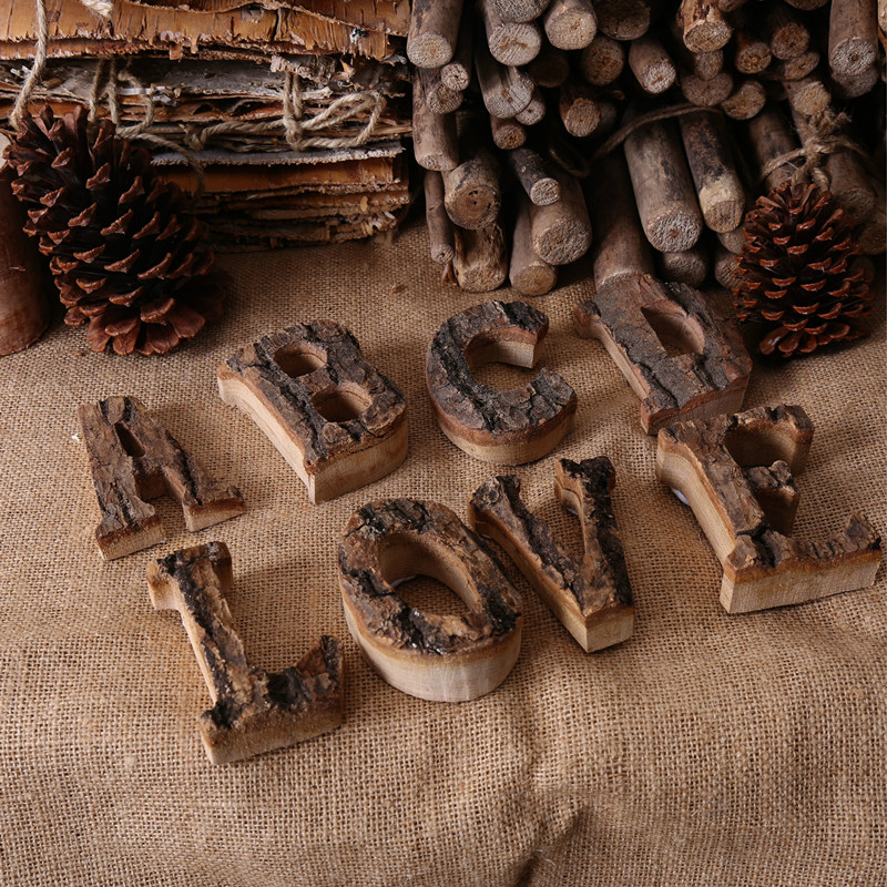 Wooden Letters Home Decor Alph - Home Gym Decor reseña y precio
