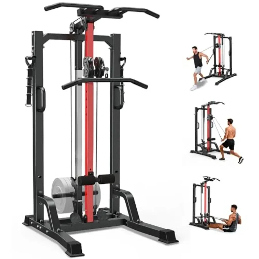 Home gym pull-up bar power tow - Home Gym Cable Machine reseña y precio
