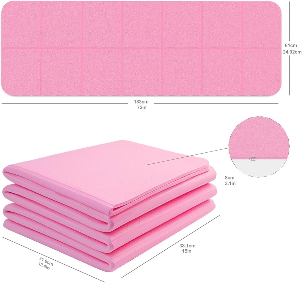 Foldable Yoga Mat with Resista - Home Gym Yoga Mat reseña y precio