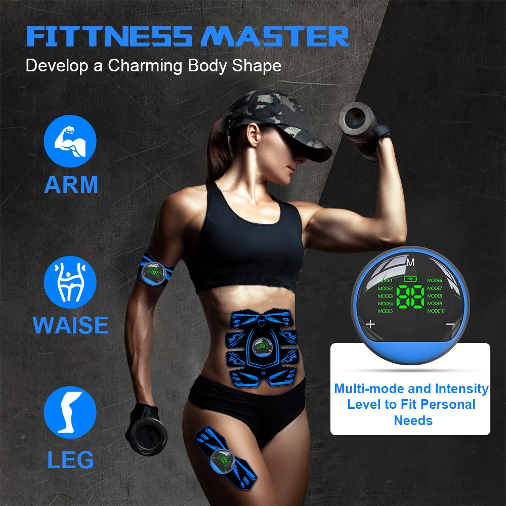 Portable EMS Ab Stimulator Abs - Home Gym Essentials reseña y precio