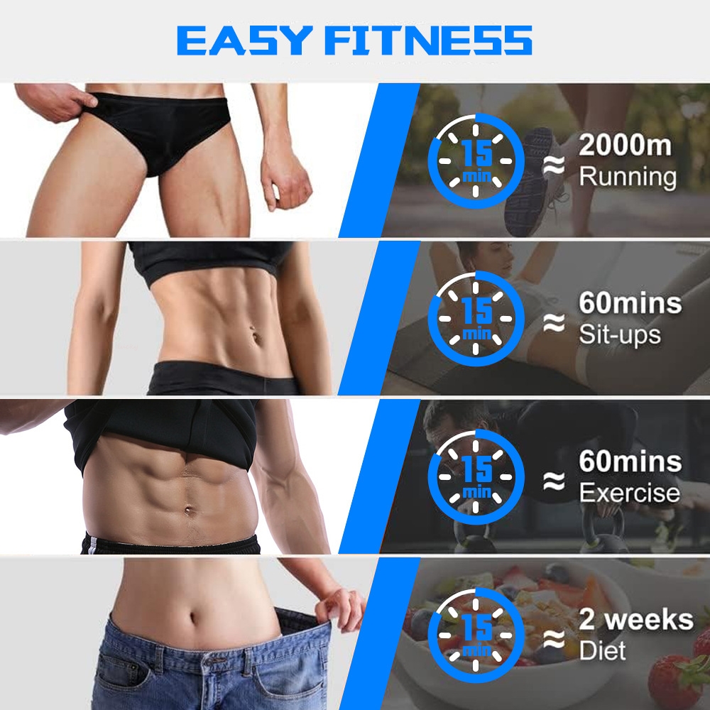 Portable EMS Ab Stimulator Abs - Home Gym Essentials reseña y precio
