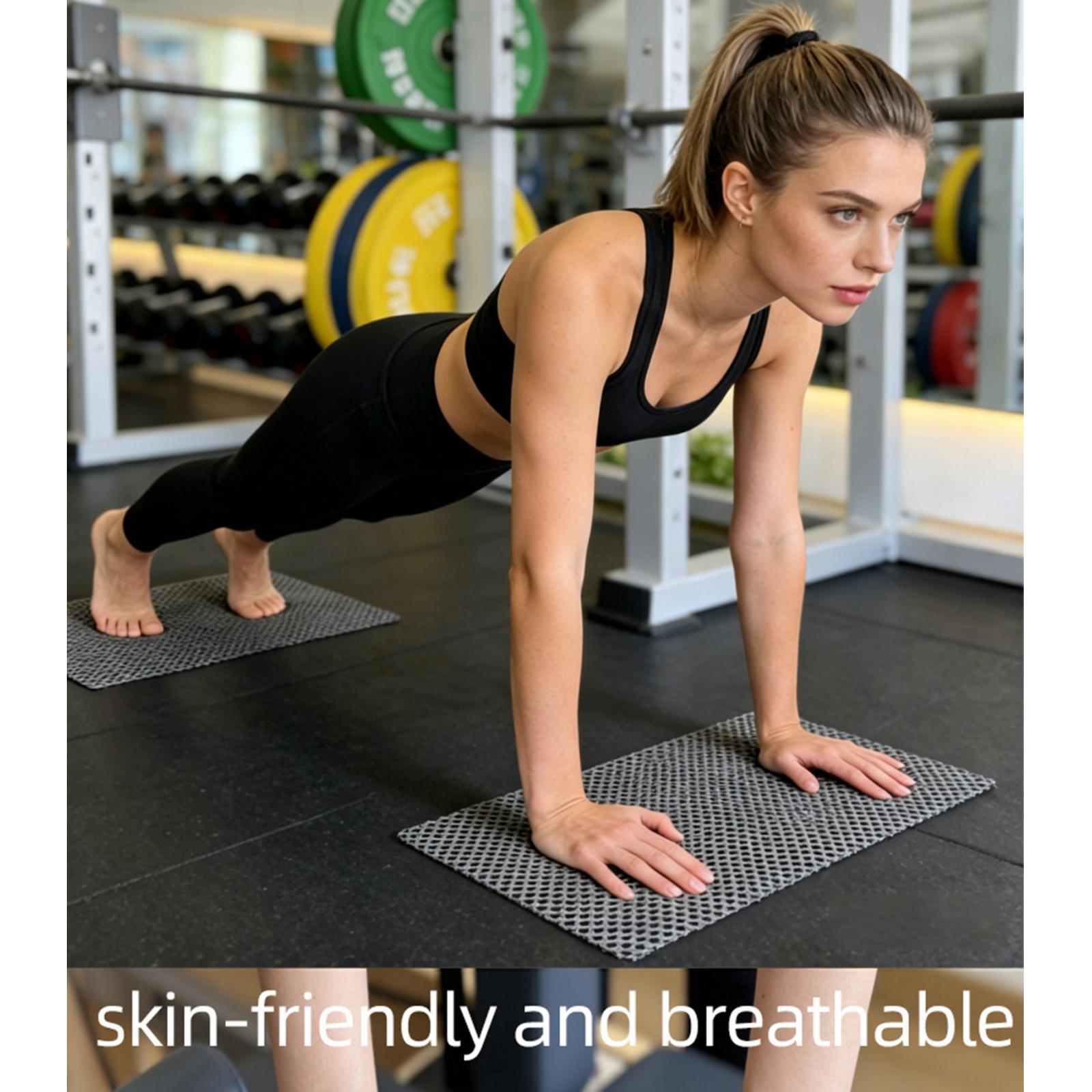 2Pcs/Set Pilates Nonslip Mat S - Home Gym Yoga Mat reseña y precio