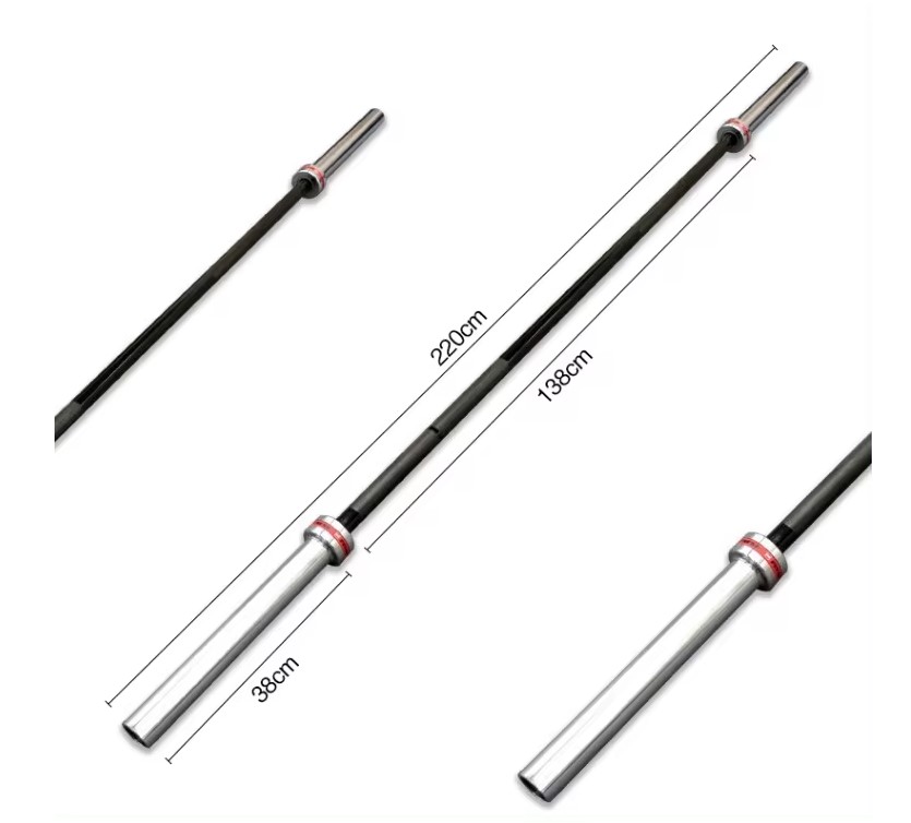 2.2m Gym Fitness Barbells 20kg - Olympic Barbell 20Kg reseña y precio