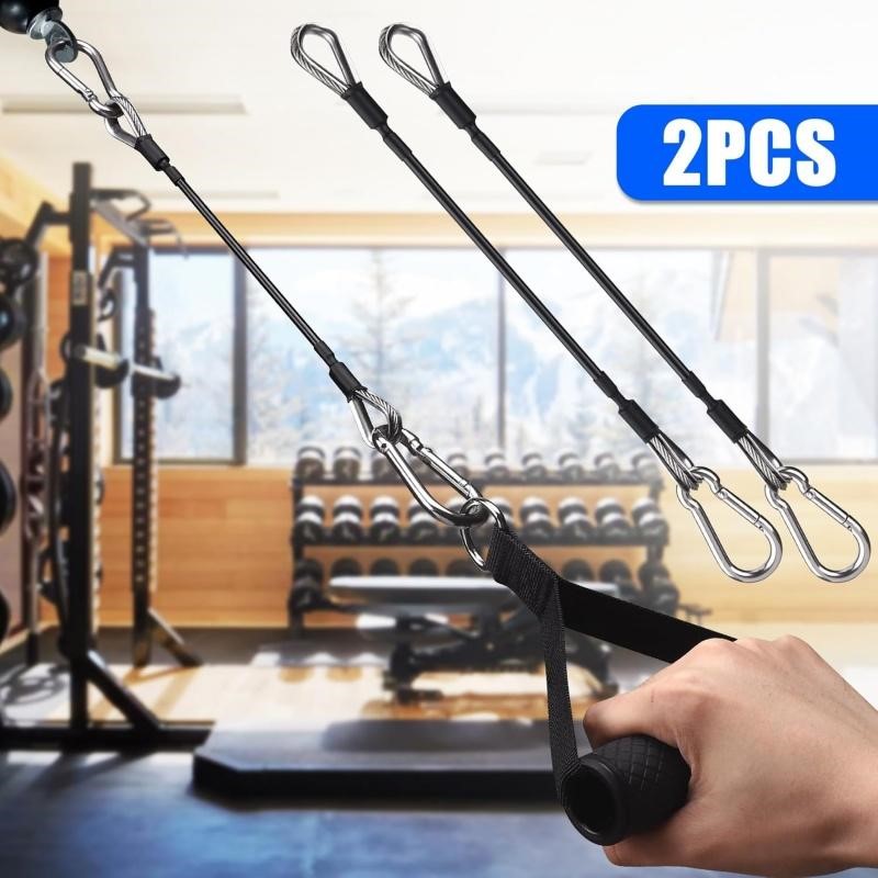 1/2Pcs 25cm Gym Cable Extensio - Home Gym Cable Machine reseña y precio