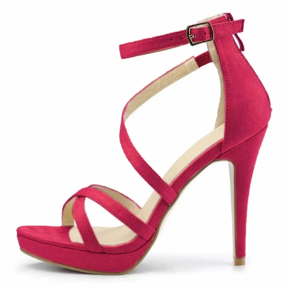 Women Sandals Summer Sexy Pump - Ankle Strap Attachment reseña y precio