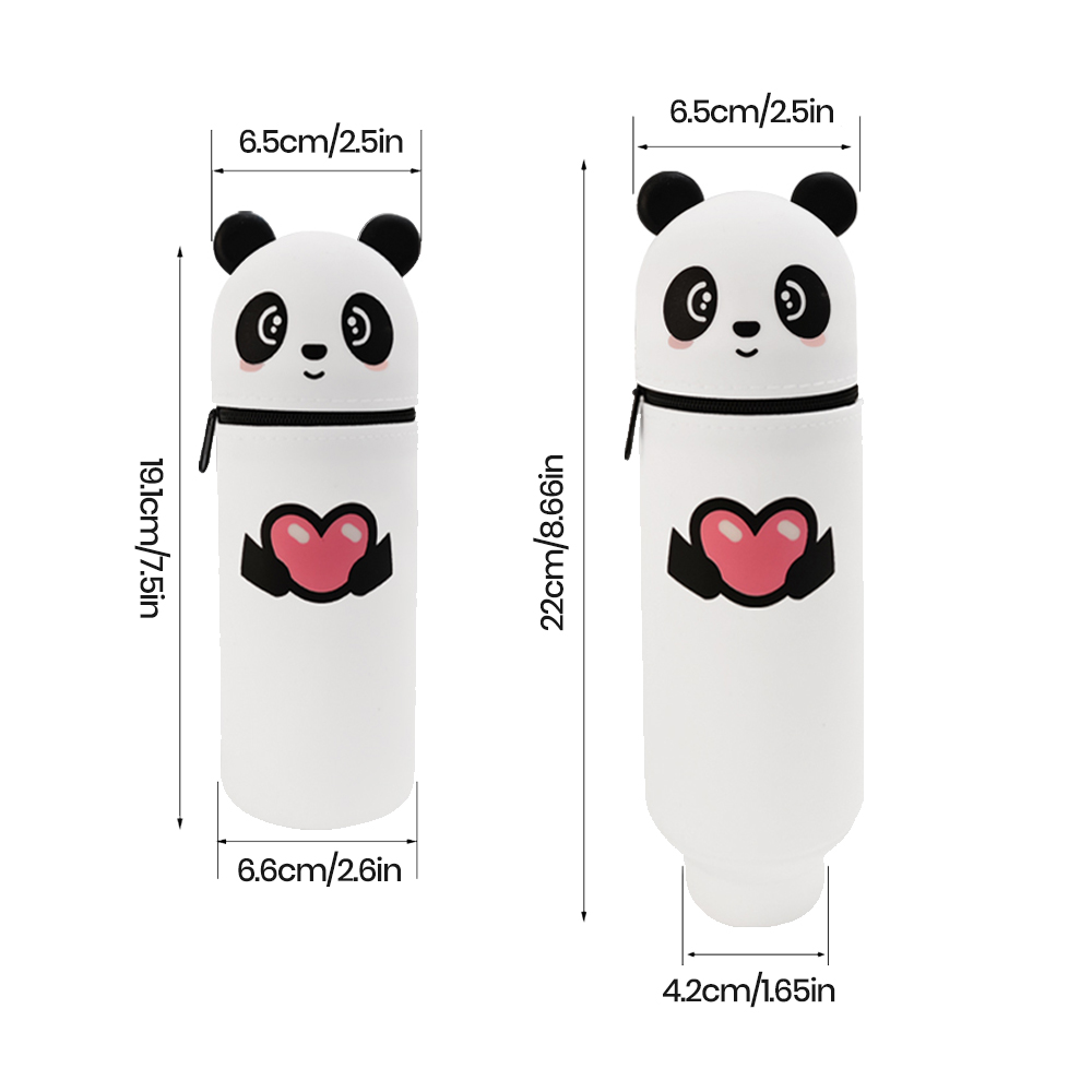 Silicone Cartoon Pencil Case w - Boxing Bag Stand reseña y precio