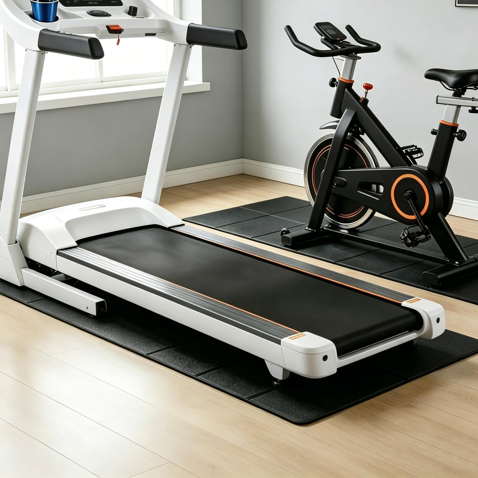 Under Treadmill Mat Heavy Duty - Home Gym Yoga Mat reseña y precio