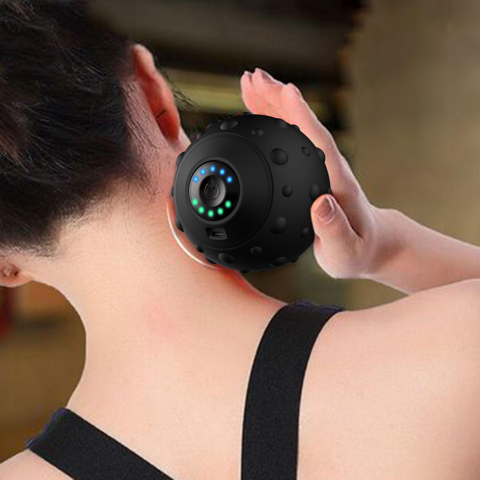 Vibrating Massage Ball Electri - Home Gym Portable reseña y precio